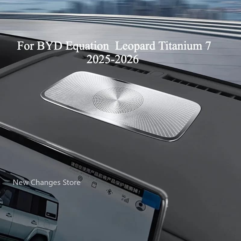 For BYD Ti 7 2025-2026 Car Instrument Panel Horn Protective Cover  Modification Upgrade Parts