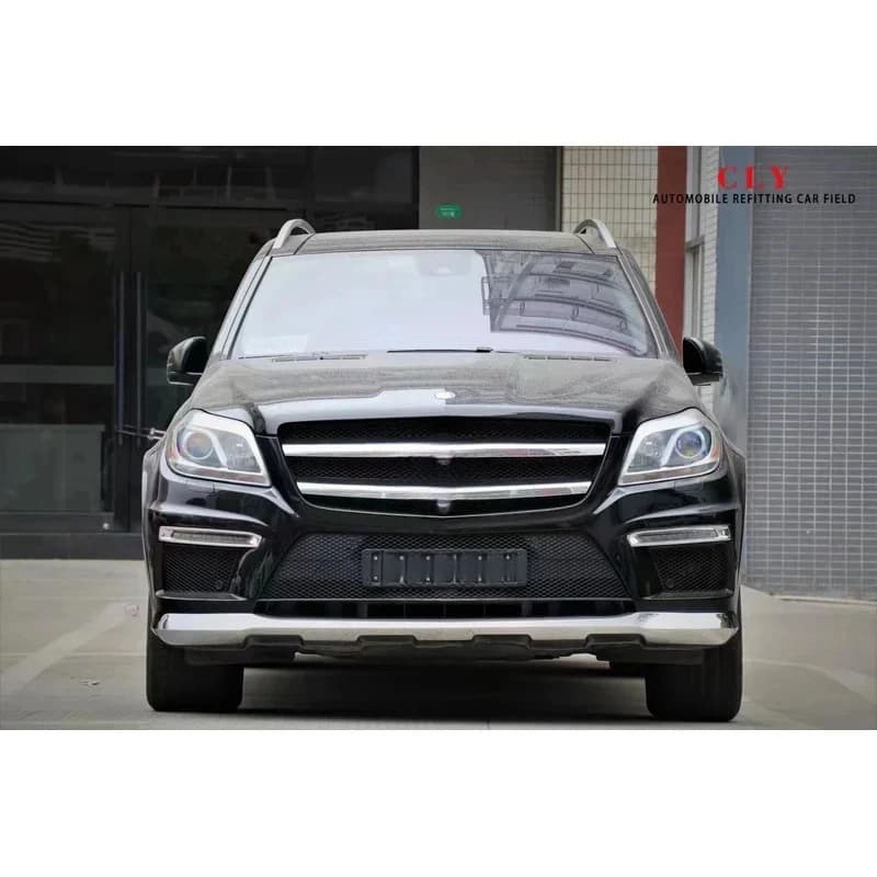 Car Bumper Body Kit For  GL 2015-2019 - Upgr To GL63 ! Front/Rear Bumpers, Grill, Diffuser