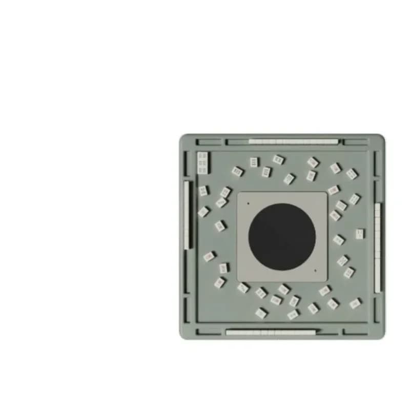 Unpowered Portable Mahjong Mini Small Mahjong Outdoor Dew Dormitory Camp Travel Mini Internet celebrity Sparrow