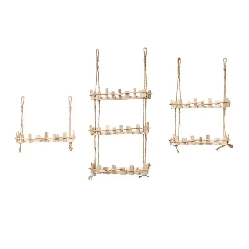 storage rack behind the door, multi-layer wall finishing rack in the bedroom, hanging rack in the living room entrance