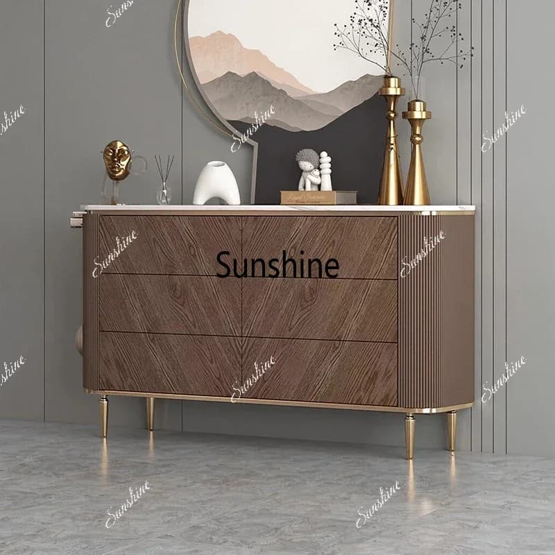 Vanity Luxury Living Room Cabinets Storage Dressers Perfume Garden Living Room Cabinets Shelf Desk Gabinete Trendy Furniture  FT