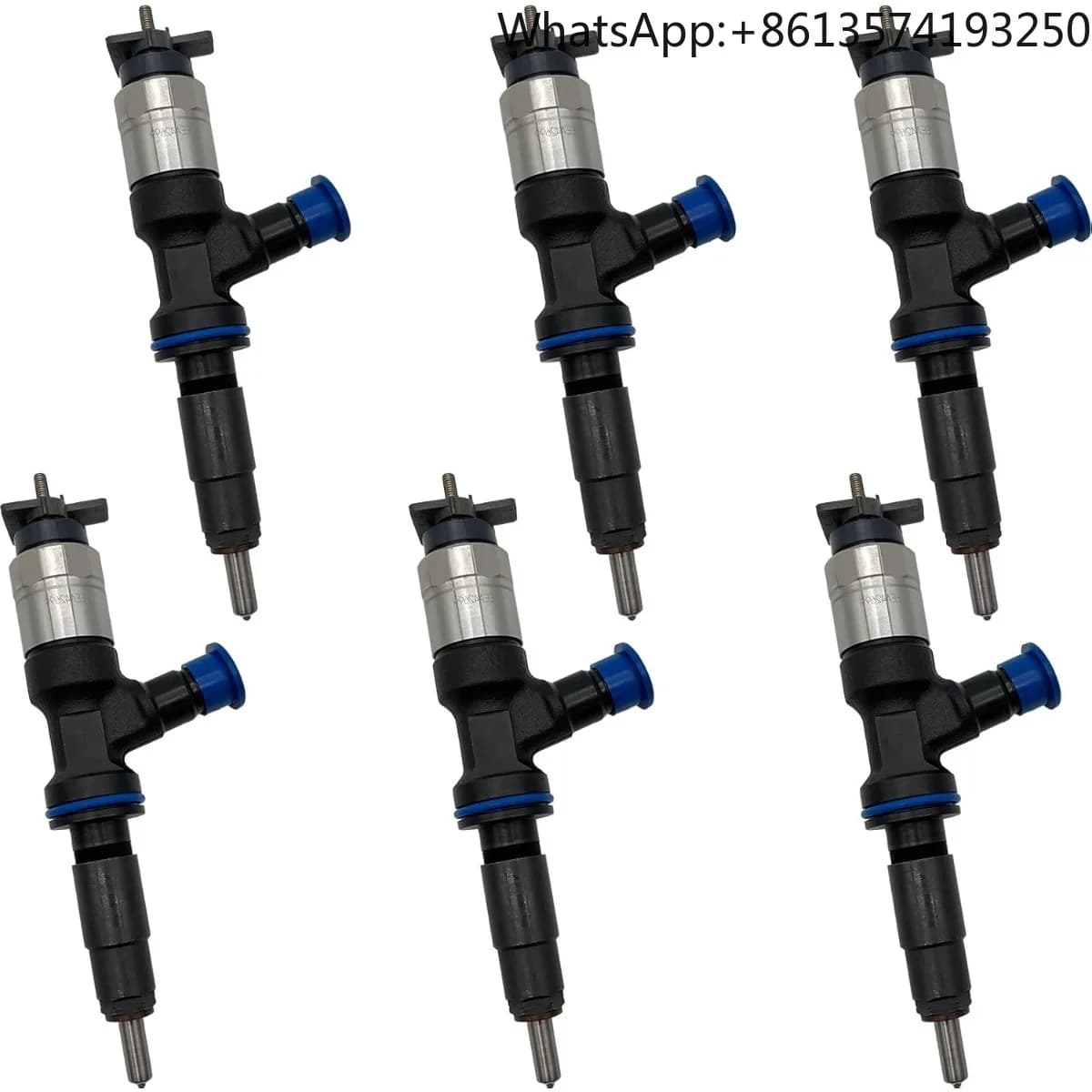 6PCS 370-7287 3707287 Common Rail Fuel Injector For Caterpillar CAT 538 Forest Machine General Forestry