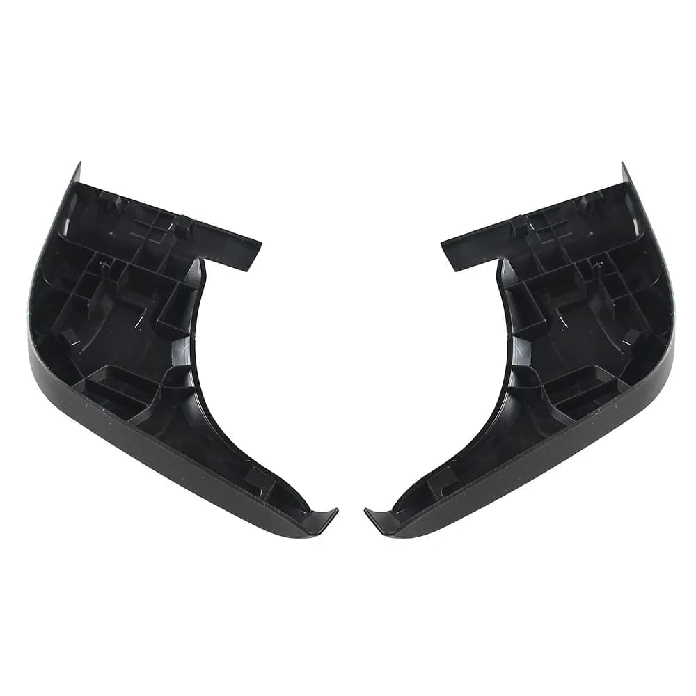 Black Bumper Step Pad Set Driver & Passenger Side For Toyota Tundra 2007‑2013 Rear Bumper Replacement Rubber Pad Auto Parts