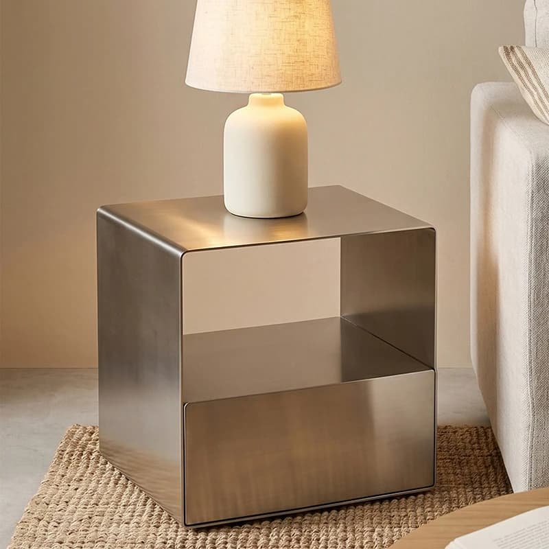 Nordic Decorative Nightstand Compact Breathable Bedside Table Removable Reception Mesa Cabeceira Storage Bedroom Furniture