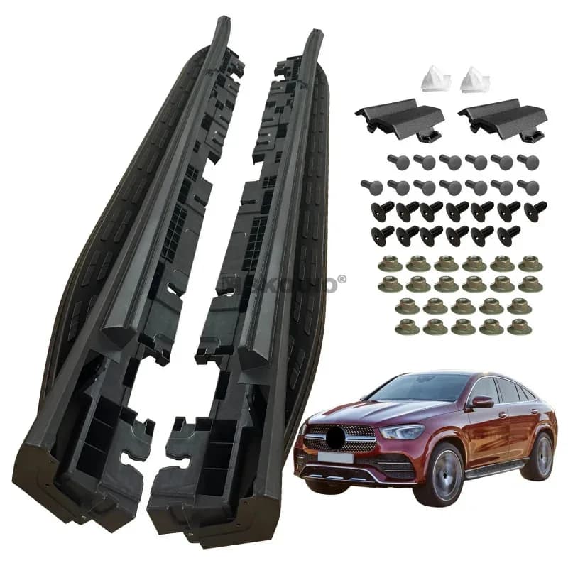 Factory Hot Selling SKOUIO-AZ-13 Fixed Side Step for   2020-2024 GLE-Class Coupe C167 GLE 53  GLE 63  Foot Pedal Running Board