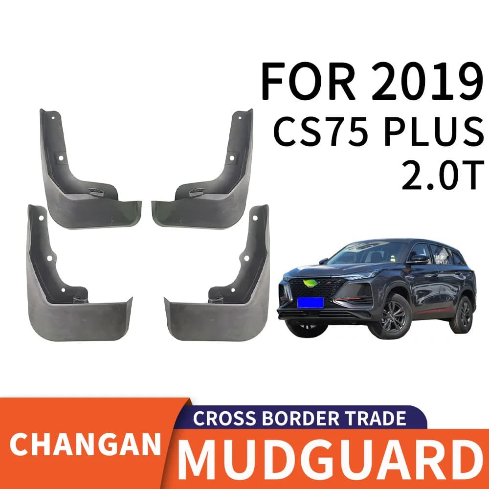 For 2019 CHANGAN CS75 PLUS 2.0T car tire PP soft rubber material fender Universal Accessories