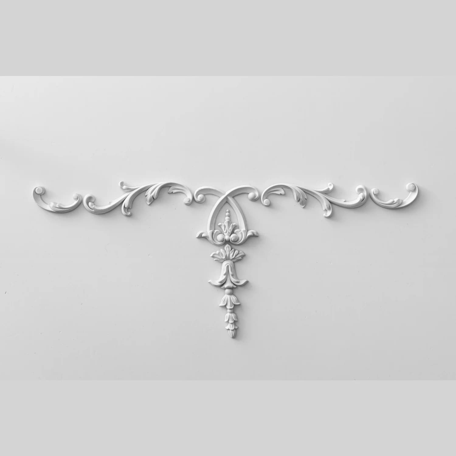 JMZ32 Small Size Hollow PU Decorative Corner Trim, Easy Installation For Bedroom Entrance Home Decor