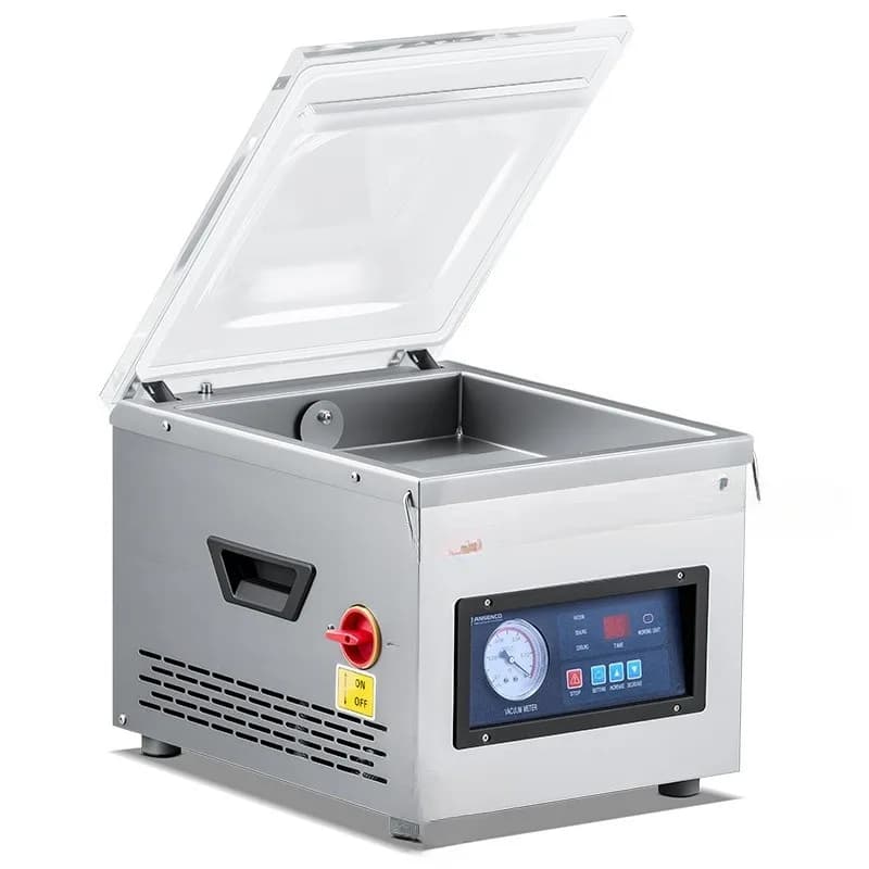 Desktop vacuum sealing machine Household and commercial food vacuum packaging machine Dry and wet oil and water evacuation baler