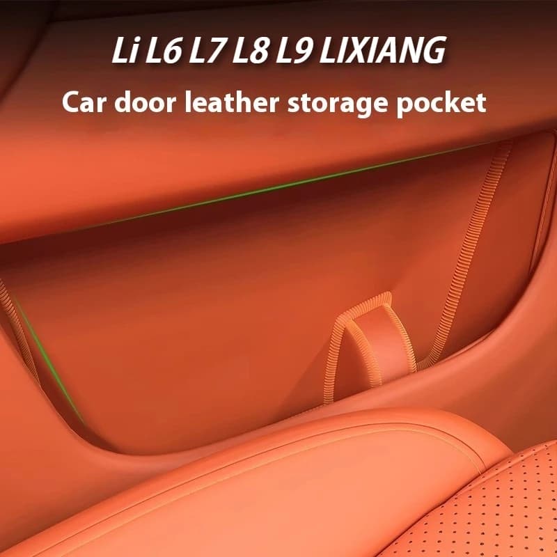 Fit For Li L6 L7 L8 L9 LIXIANG Door Side Storage Box Door Slot Pad Storage Pocket Placement Box Car Modification Decoration