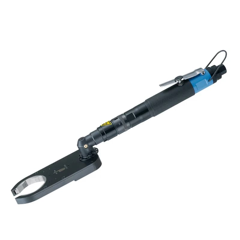Perforated nut fixed torque opening wrench pneumatic tool tightening
