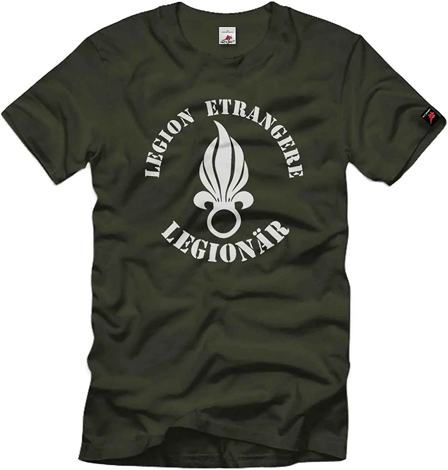 Legion Etrangere Legionaire Foreign Legion France Men T-Shirt Short Casual 100% Cotton Tshirt