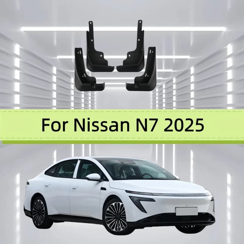 Car Mud Flaps Fender For Nissan N7 2025 Front And Rear Wheels Mudflaps Splash Guard Protection Accessories