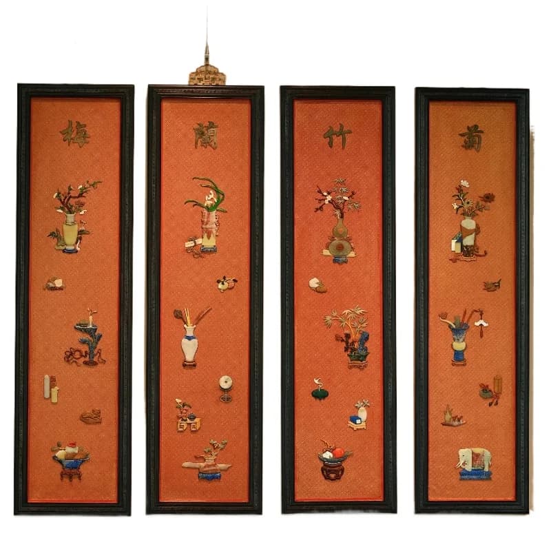 Hanging screen craft paintings decorative cultural and play collection handicrafts gifts