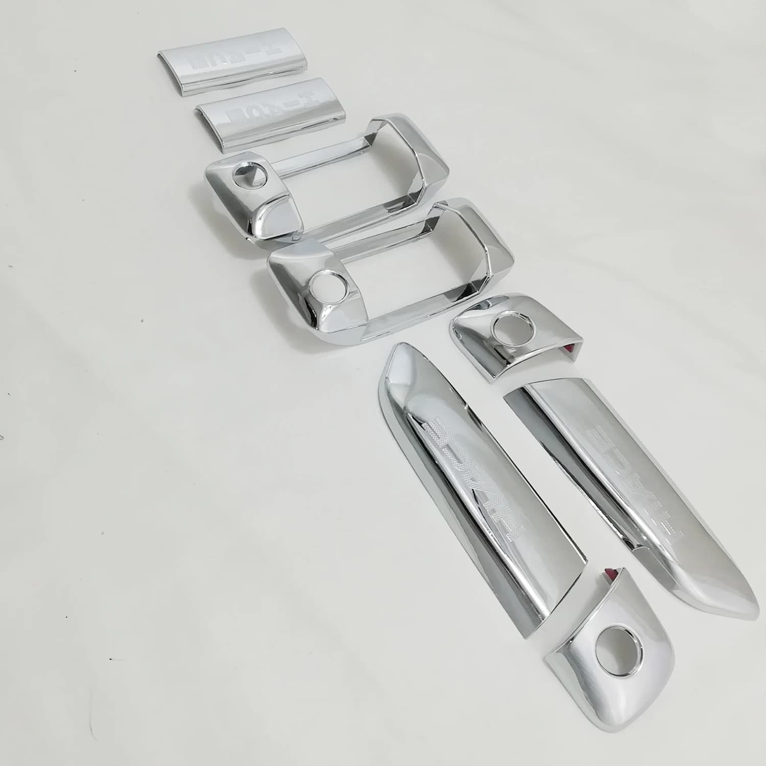 Chrome Door Bowl Handle Covers For Toyota HIACE Commuter 2008 2010 2012 2014 2016 2018 Car Accessories Trim Paste Style