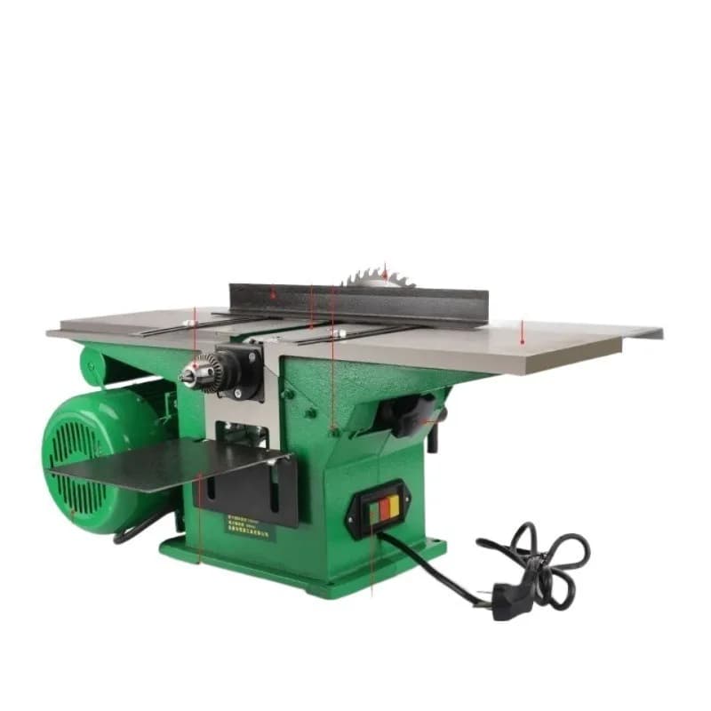Woodworking Machine Tool Electric Planer Flat Planer Push Table Saw