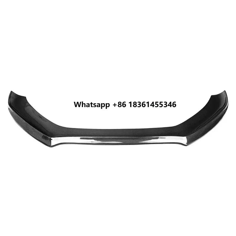 A5 S5 B8.5 2012 2013 2014 2015 2016 Carbon Fiber Front Bumper Lip Sp Chin Spoiler S5 Style  Car Accessories