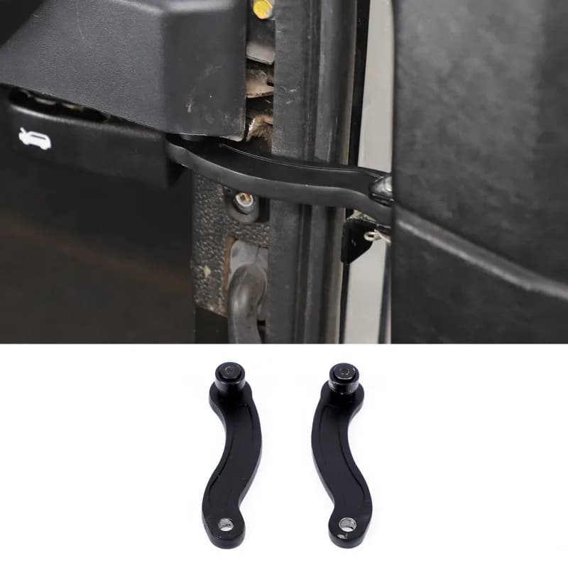 2pcs Carbon Steel Car Front Door Hinges  For 2004-2018 Land Rover Defender Car Interior Accessories