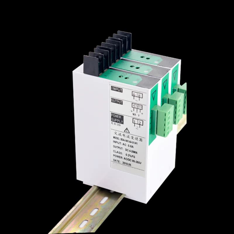 AC 0-1A 2A 5A 10A Current Transmitter 4-20mA 0-5V RS485  Output AC Current Transducer