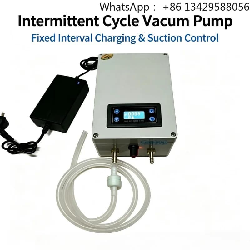 Periodic Cycle Intermittent Vacuum Pump With Auto Suction Stop For  Sampling Filtration & Quantitative Collection