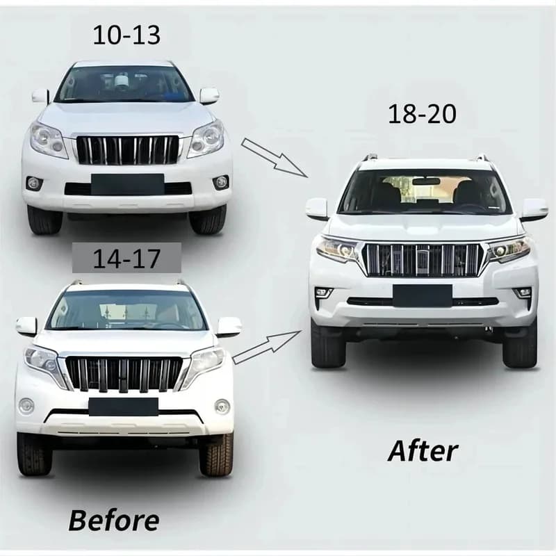 Di Price Body kit Modification car body kit for Land Cruiser Prado 2010 Upgr to 2018- 2020 New Style