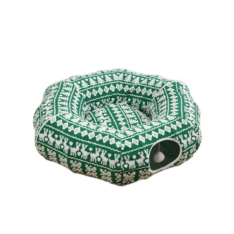 Cat Nest Snowflake Tunnel Nest Autumn and Winter Warm Customized Pet Nest