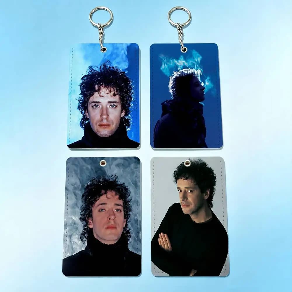 G-Gustavo C-Cerati Cool Card Holder Keychain Badge Holder Card Pass Hang Rope Lariat Lanyard for Key Rings Accessories Gift