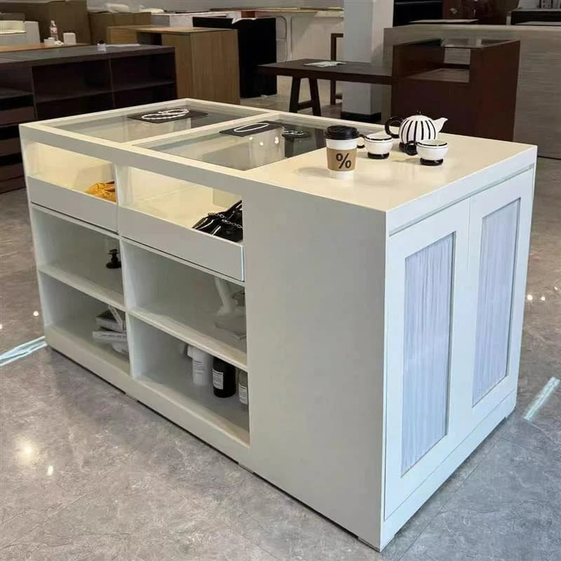 Clothing store Nakashimadai display cabinet Korea inss style women's clothing store Nakashimadai locker paint jewelry display