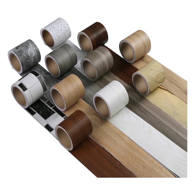 Wood Grain Window Frame Edging Hanging Ceiling Furniture Cabinet Decoration Decorative Edging Self-adhesive Waterproof Waistline