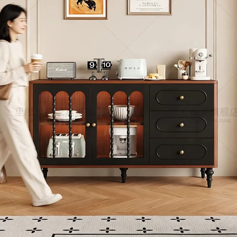 Drawers Sideboards Living Room Cabinets Storage Organizerdisplay Living Room Cabinets Wood Coffee Gabinete Trendy Furniture