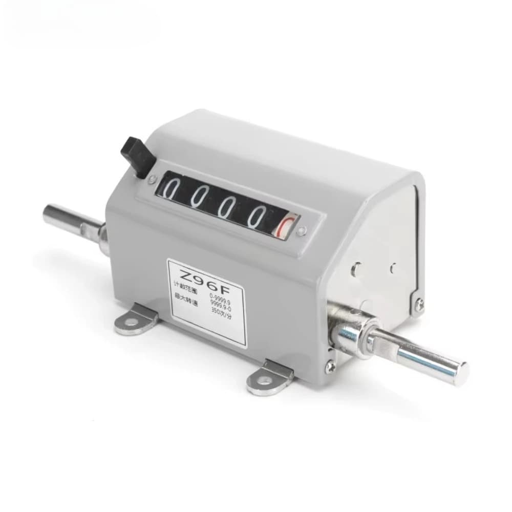 Z96-F Mechanical Meter Counter Without Wheels Length Distance 0-9999.9 Mechanically Driven Recorr Measuring