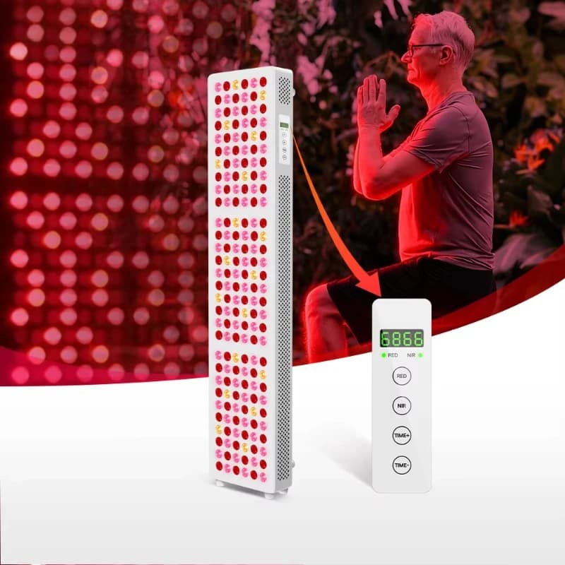 Home Use Full Body Face Beauty Device OEM/ODM Led Red Light Therapy Panel Standing Type AL1000