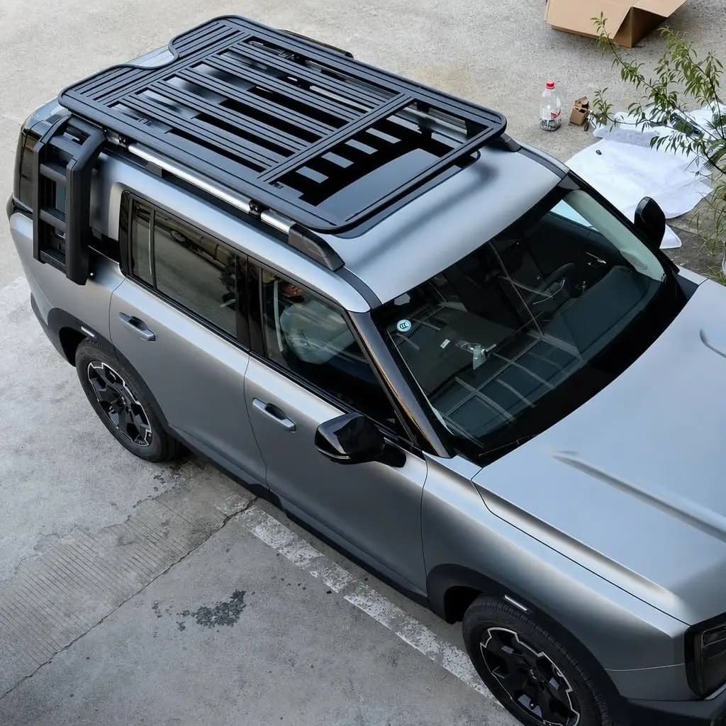 BAIC BJ30 Roof Platform Aluminum Flat Roof Rack Offroad Travel Cargo Carrier Roof Mount Accessories