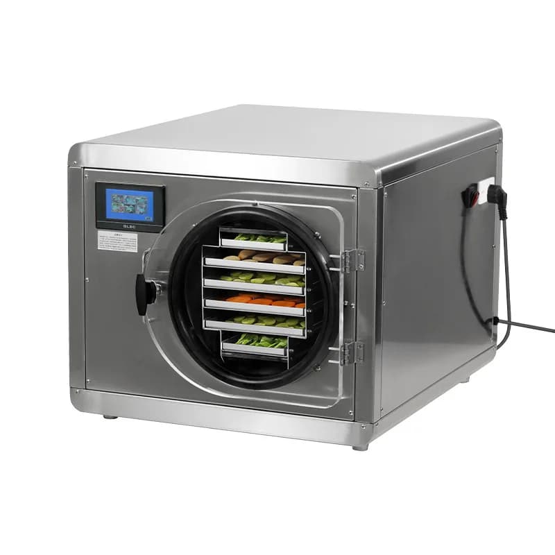 Food freeze dryer Stainless steel small commercial dehydrated vegetables and fruits vacuum freeze dryer