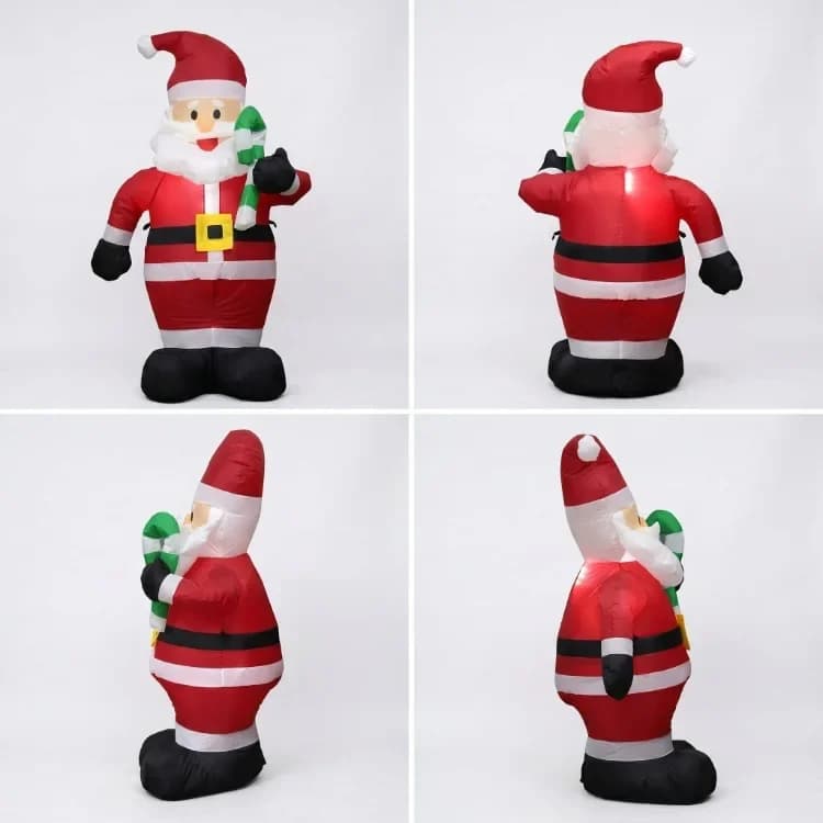 Creative Santa Claus Luminous Ornaments Home Atmosphere Decoration Crafts Christmas Gifts