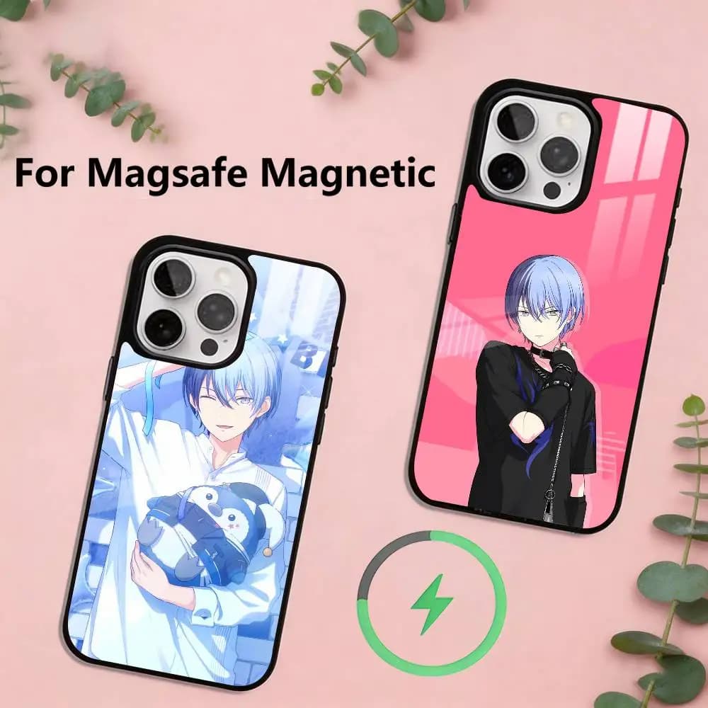Vivid BAD SQUAD Akito Toya Phone Case Magnetic with Magsafe Wireless Charging For iPhone17,16,15,14,13,12,11 Plus,Pro