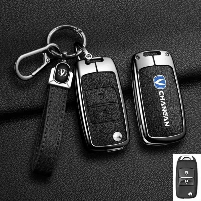 Zinc alloy car key case for Changan CS15 Eado Raeton CS35 Plus CS55 CS75 J35 Hunter F70 CS95 CS85 CS1 CV1 Alsvin V3 V5 V7