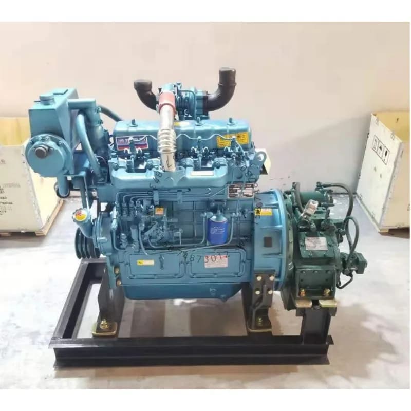 Chinese brands Hot Sale Ric ardo 40HP 2200rpm Mar ine Engine 490 Engine for Generator Set