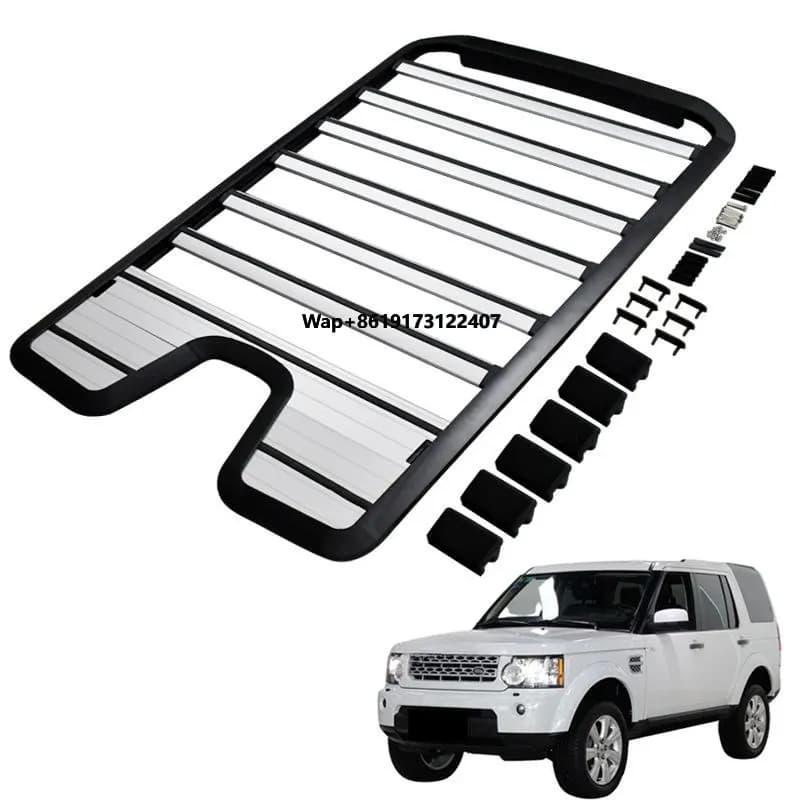 Aluminum Alloy Car Roof Cargo Luggage Rack Baskets for Discovery 4 2012+