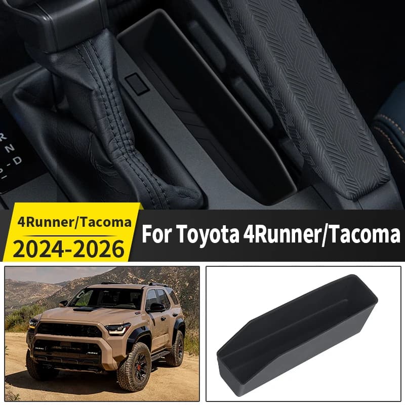 For Toyota 4Runner Tacoma 2024 2025 2026 Central Control Silicone Storage Pad Dust-Proof Car Interior Protective Accessories