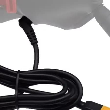 For XT60 Male To DC5.5mm Female Power Cable 1.2M Right Angle Cord For DJI Skyzone For FPV Monitor For Battery Supply