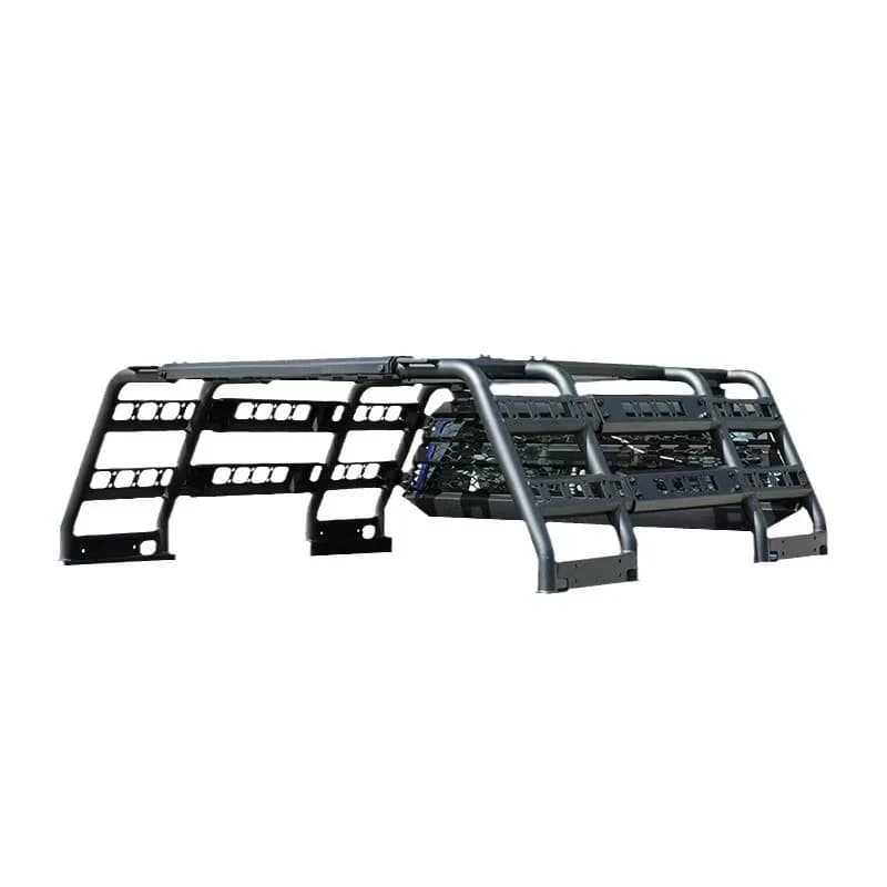 Hot Selling Heavy Duty 4x4 Sport Roll Cage with Cargo Rack Tuning for Hilux/Tacoma/Tundra/Ranger/Raptor/F150/L200/D-Max 2023