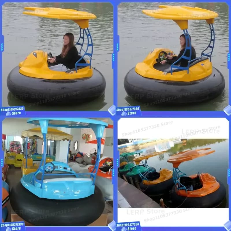 Water Play Equipment Electric Bumper Boat for Water Sports Equipment Electric Pedal Boat