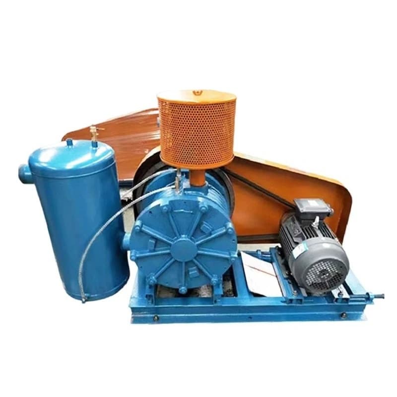 Rotary fan, low noise and high pressure aeration fan, sewage treatment rotary fan