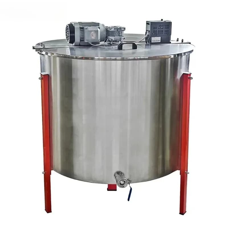 24 Frame Radial Electric Honey Centrifuge Extractor Machine Honeycomb  Separator Spinner for Efficient Honey Extraction