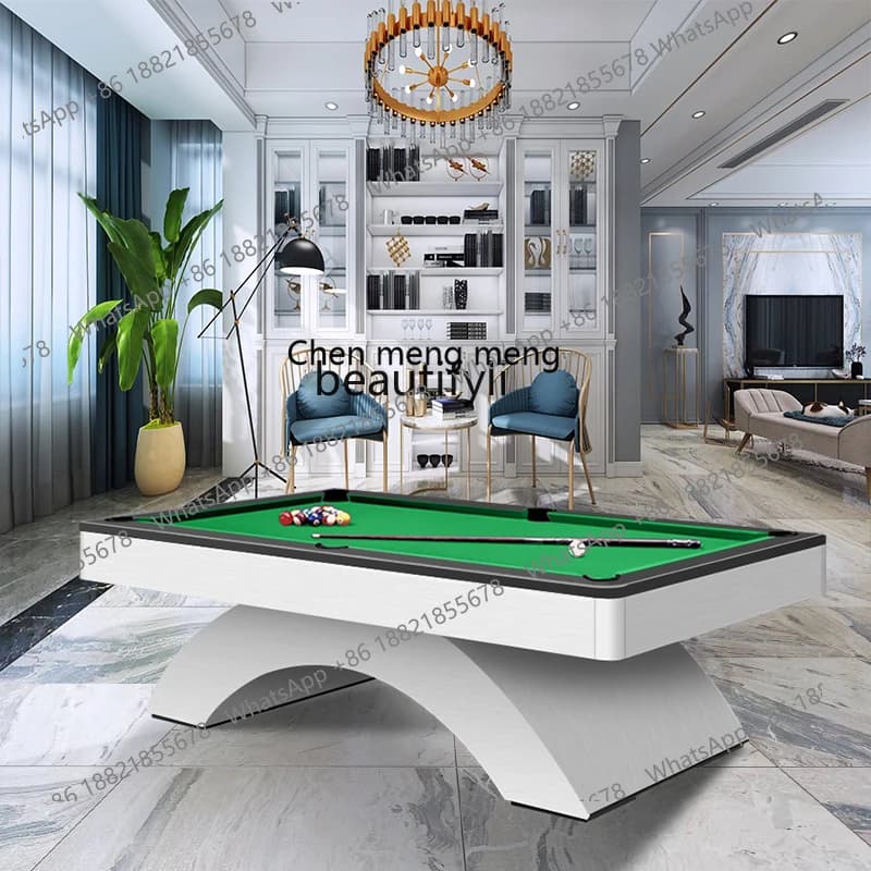 X  Pool table Indoor standard, household, nine-ball black 8 case, billiard table, soldier-pong two-in-one