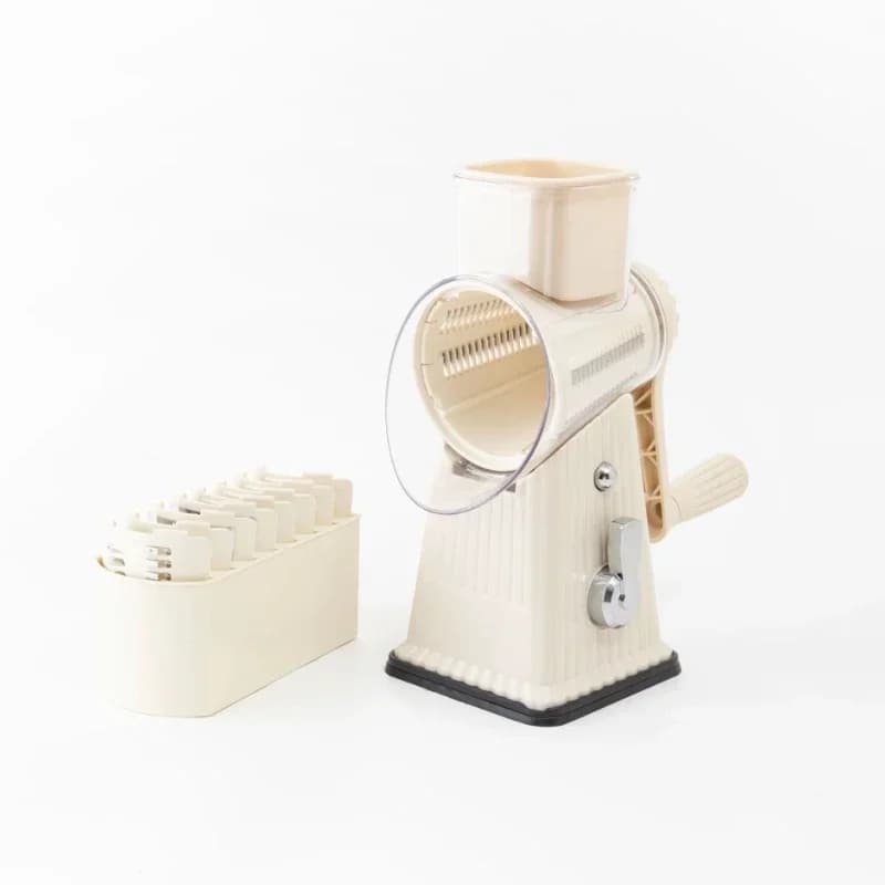 Multifunctional roller vegetable cutter Hand-cranked convenient kitchen vegetable cutting artifact
