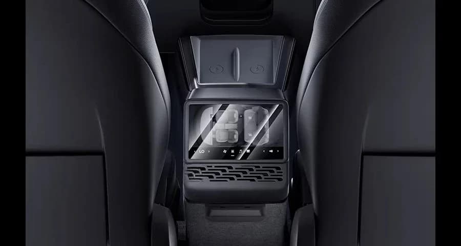 Suitable for modely new version of rear air conditioner trend protective cover tesla3 interior accessories