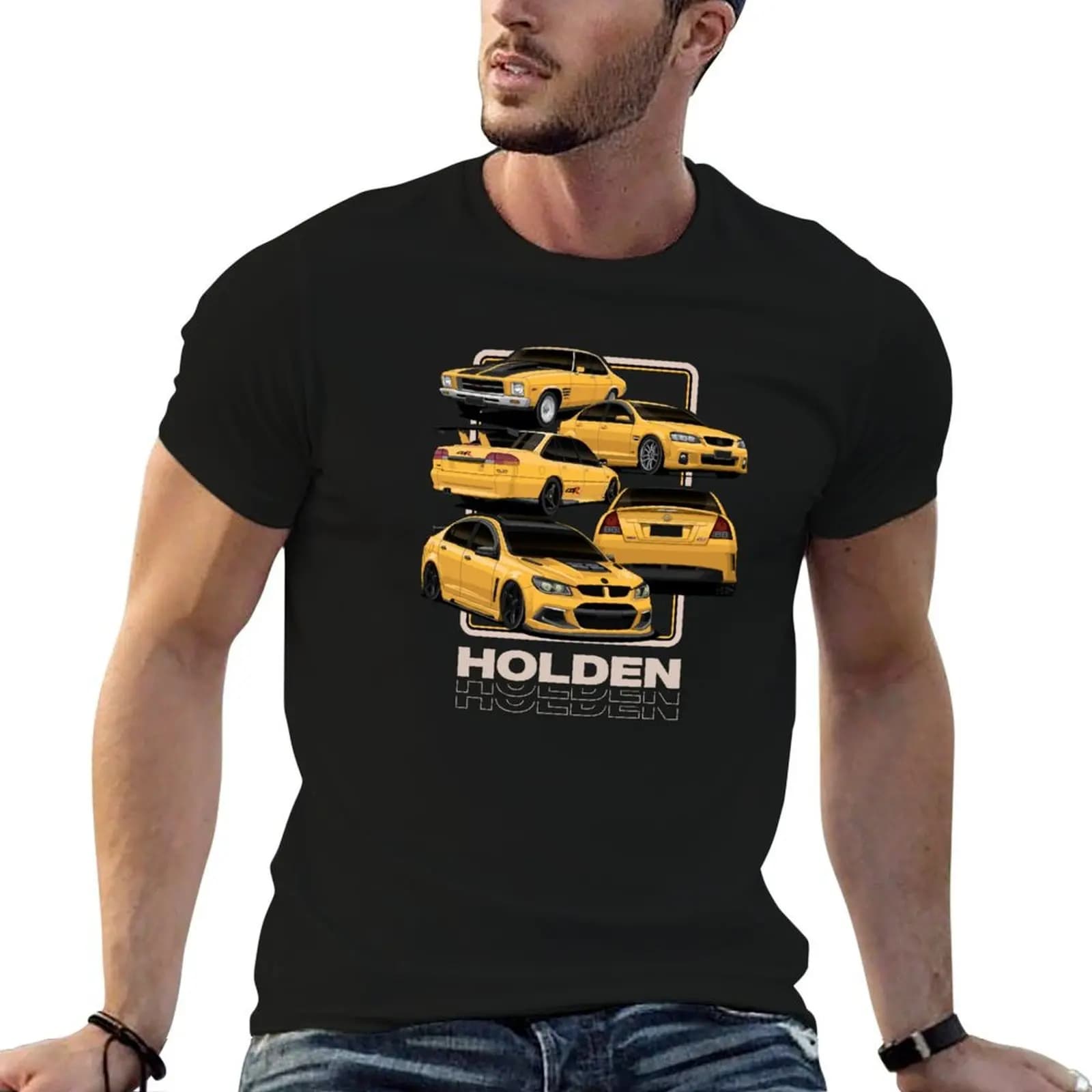 History of Holden T-Shirt sweat rapper graphic tees oversized t shirts for men