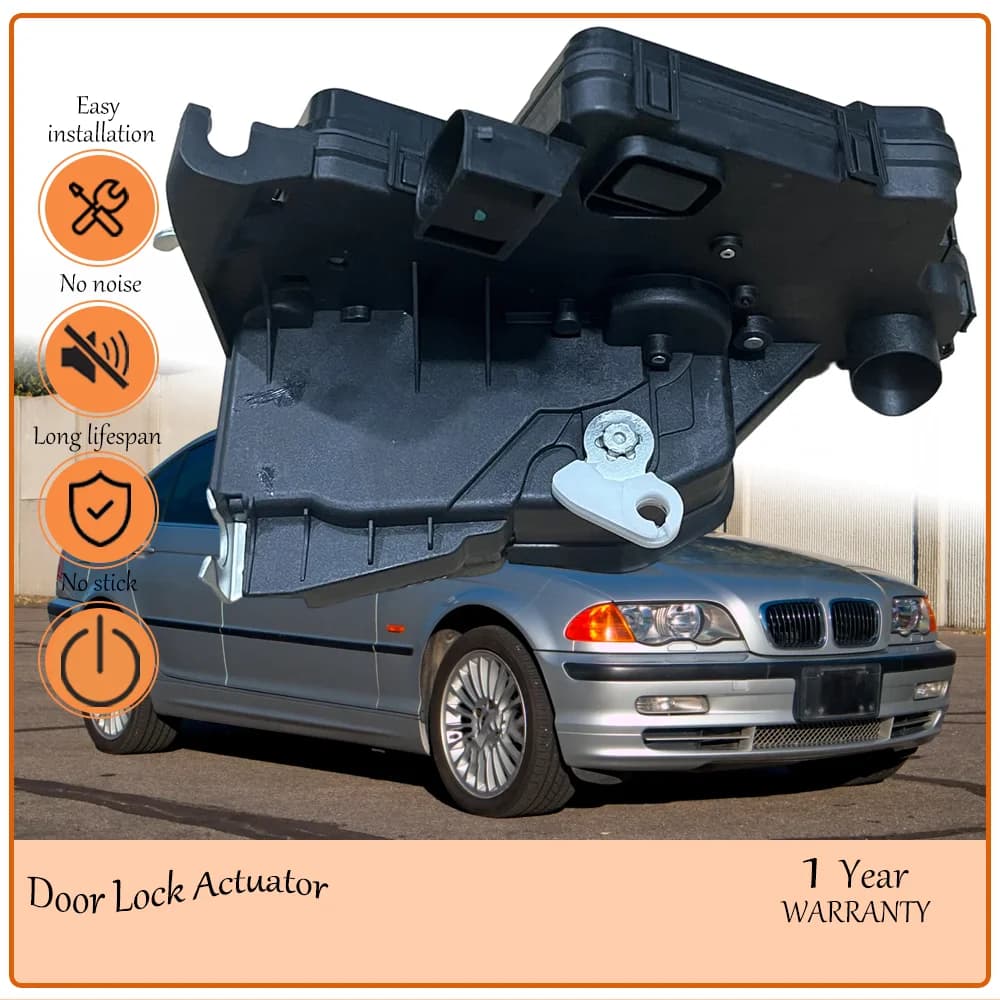Front Left Door Lock Actuator,Suited to BMW 330xi 325xi 2001-2005, Stable Driver Side Lock Part oem 51217011241,937-812,937812