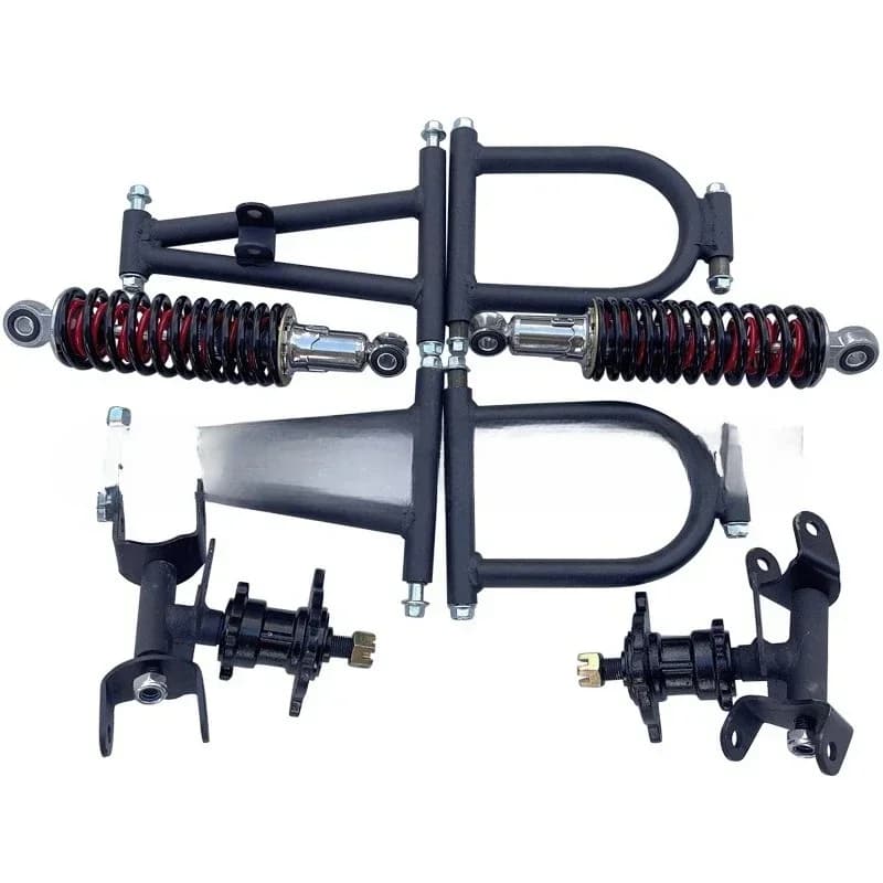 Four-wheel ATV accessories Front suspension Kart rocker arm, disc brake, claw shaft, flange seat, shock absorption kit